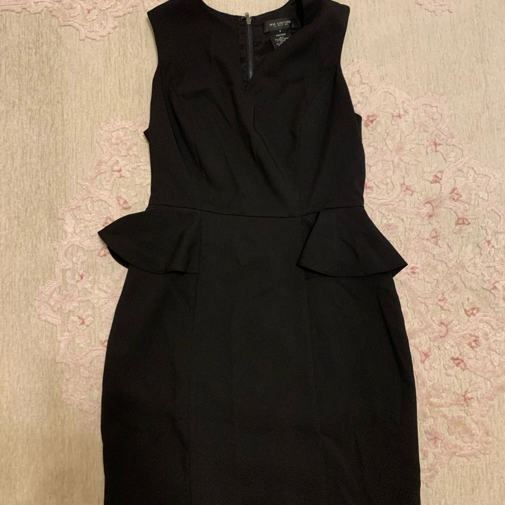 MM Couture Black Dress